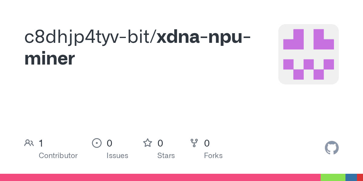 XDNA NPU Miner experimental repository preview
